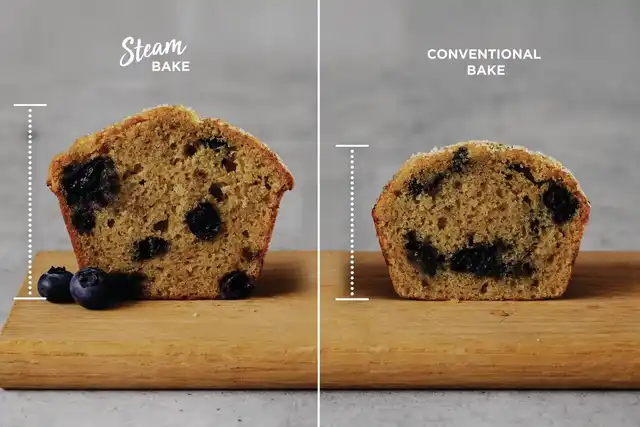 Frigidaire Gallery Steam Bake technology